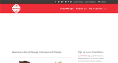 Desktop Screenshot of mangauk.com